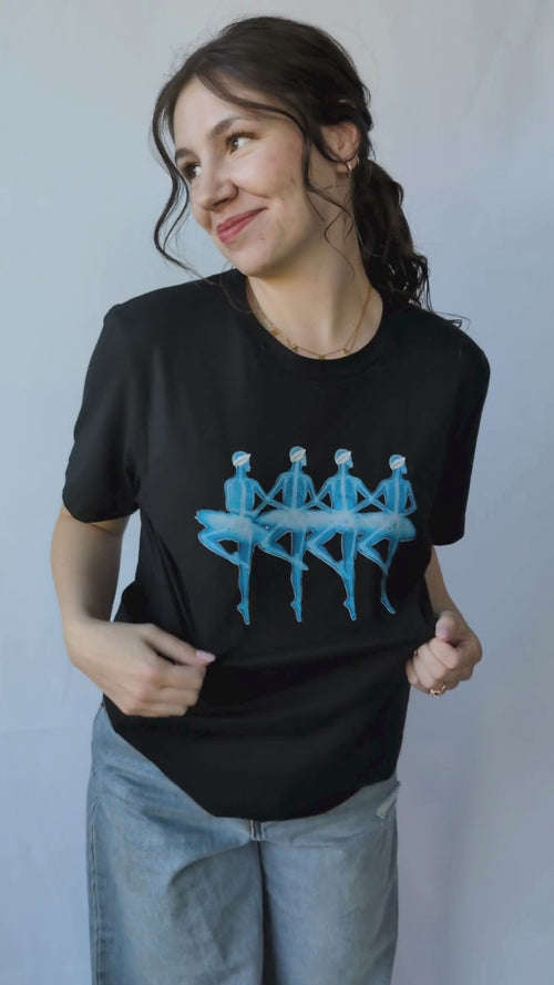 4 Swan Skeletons T-Shirt