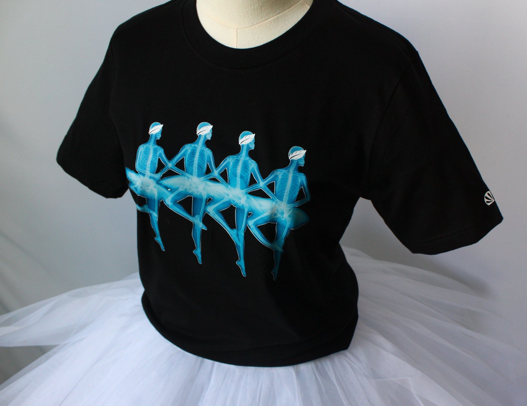 4 Swan Skeletons T-Shirt