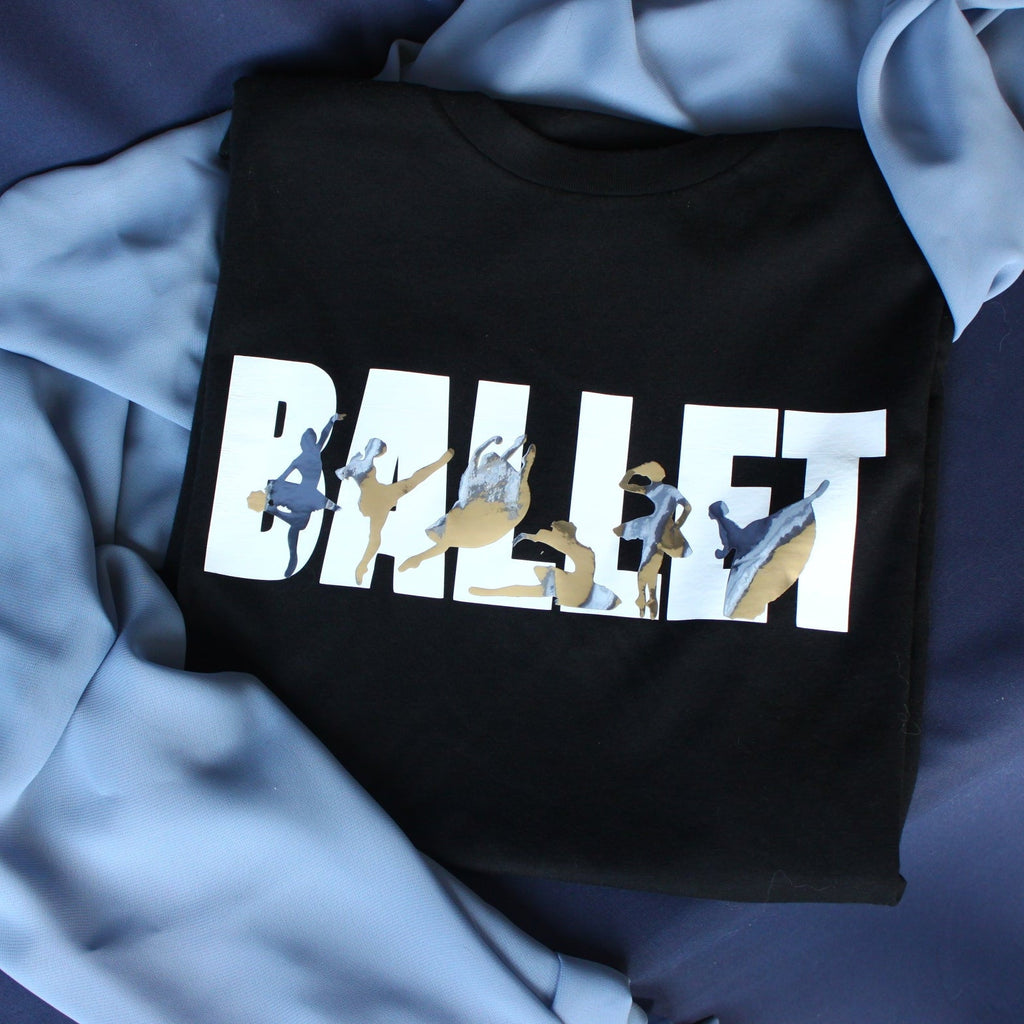 Ballet Variations Block Letter T-Shirt