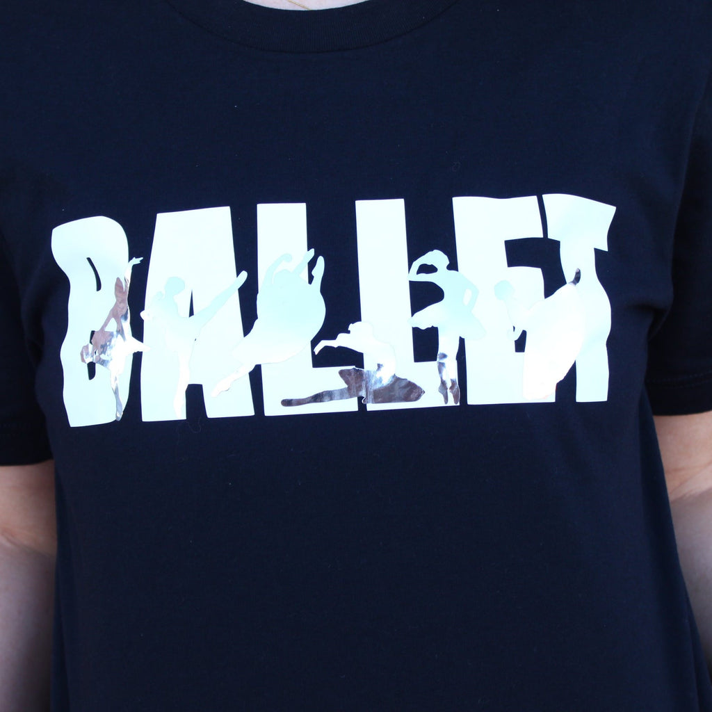 Ballet Variations Block Letter T-Shirt