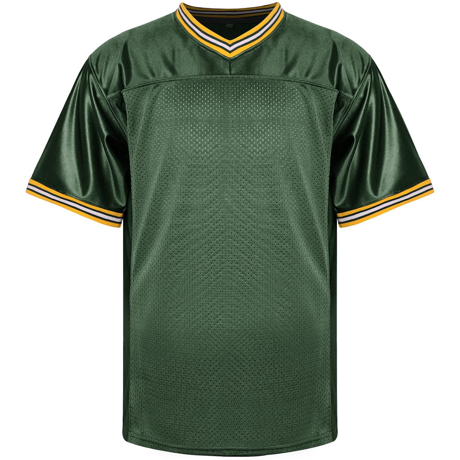 Plus Size Blank America Football Jersey Shirt Mesh Training Jersey for Men